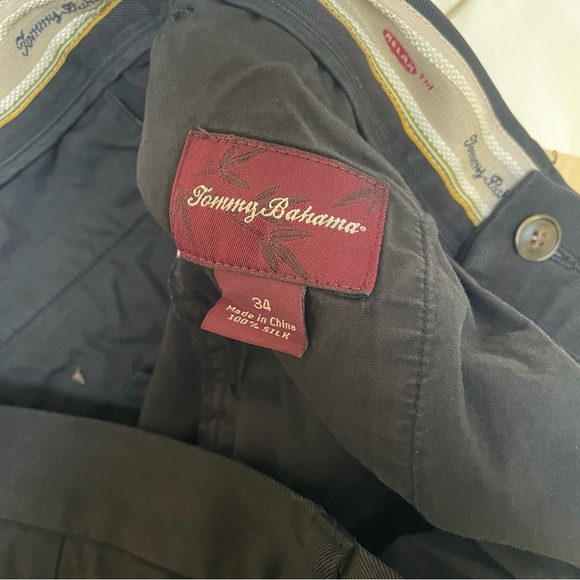 Tommy Bahama | Silk Relax Black Shorts - Picture 3 of 6